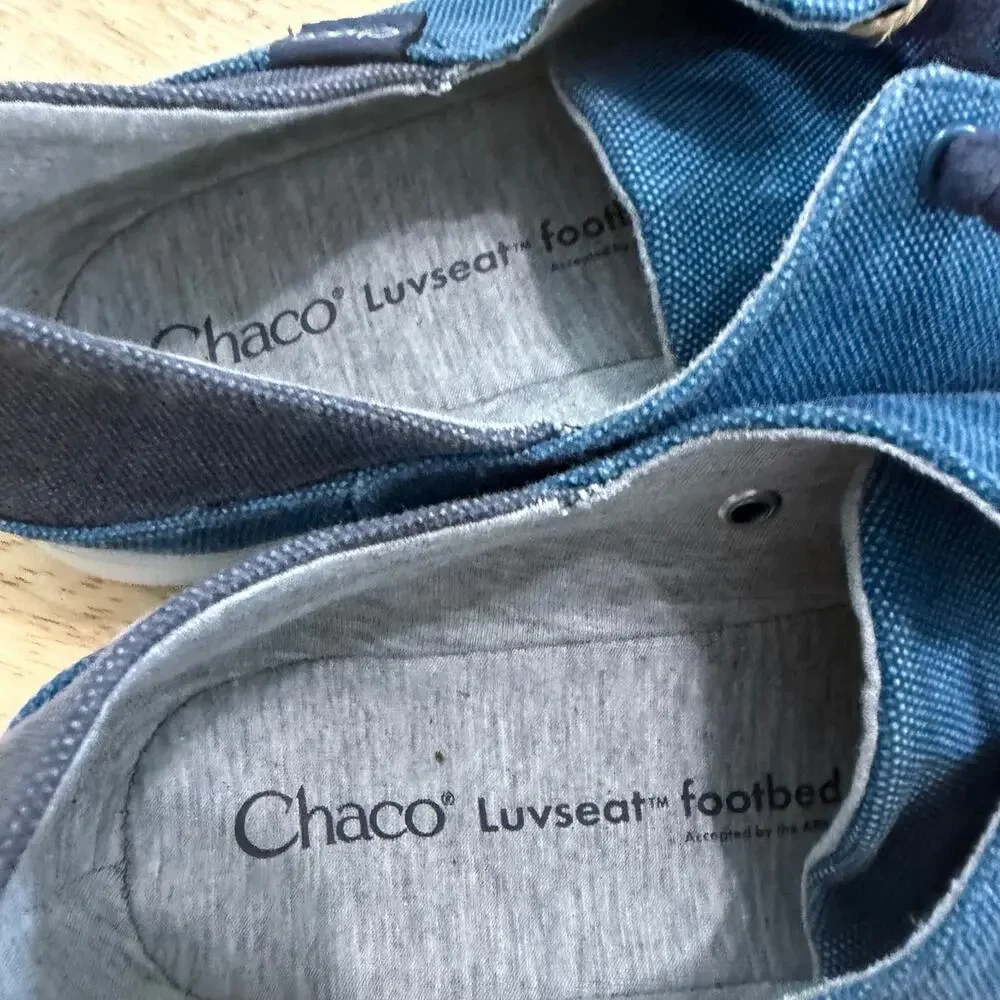 Chaco Men's Chillos Sneaker Ocean Blue Mens Size 9 JCH108465 NEW Slip On
